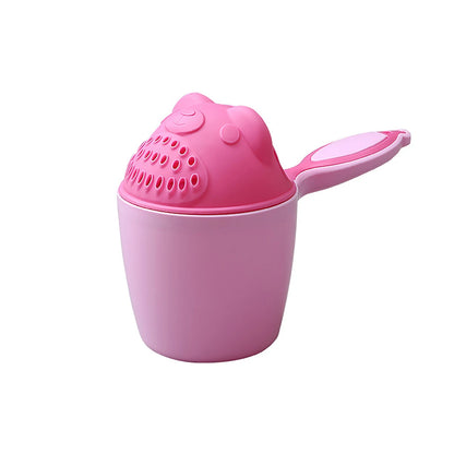 Cute Cartoon Baby Bath Cup – Gentle Hair Washing Made Fun